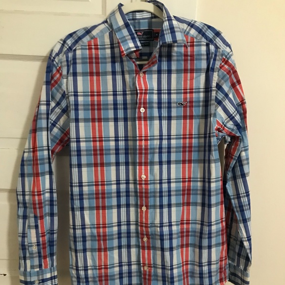 Vineyard Vines Plaid button down - Picture 1 of 2